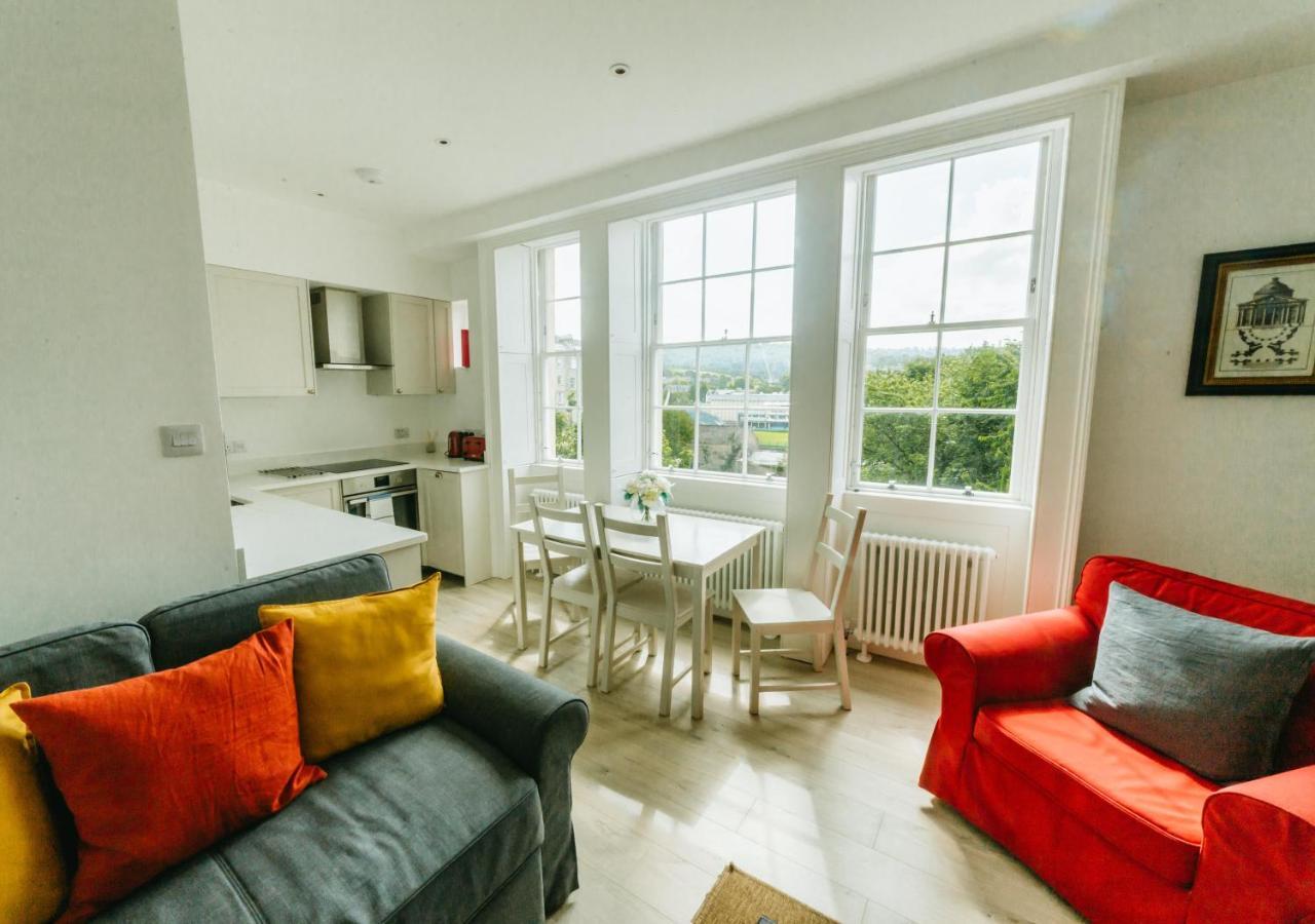 Luxury 1 Bed Flat, Spectacular Views Of Bath Apartment Luaran gambar